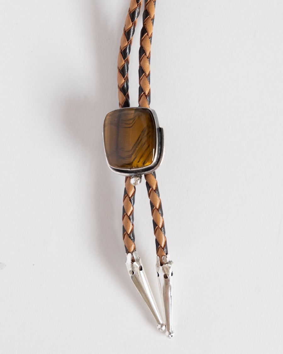 Tigers Eye Bolo Tie