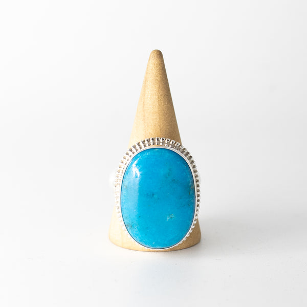 Blue Earth Ring - Size 9