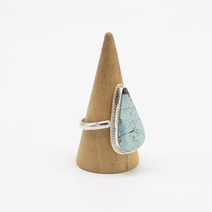 Turquoise Teardrop - Size 8