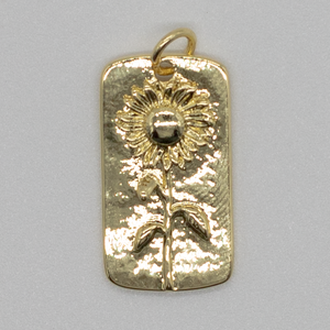 Sunflower Dogtag