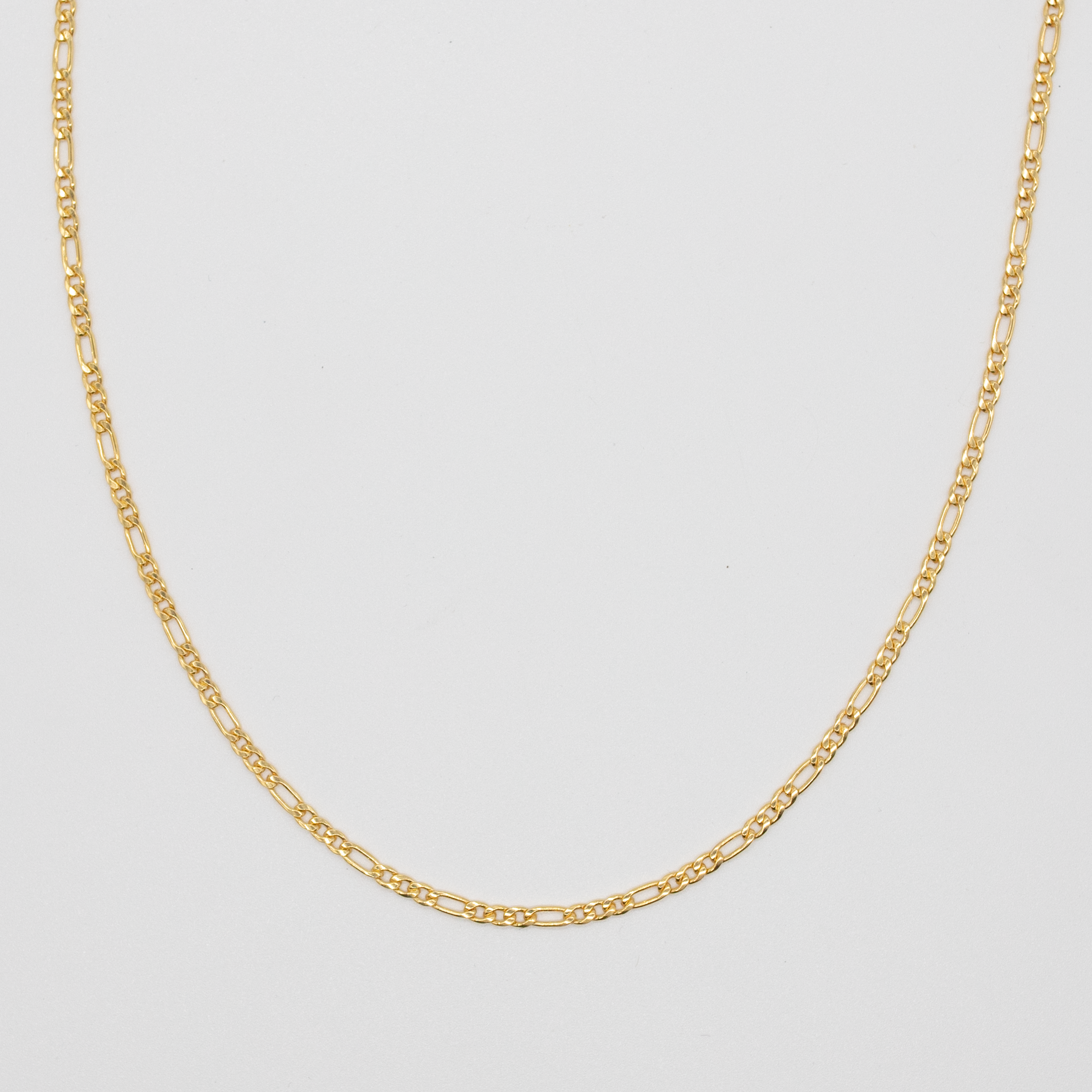 Gold Figaro Necklace Chain