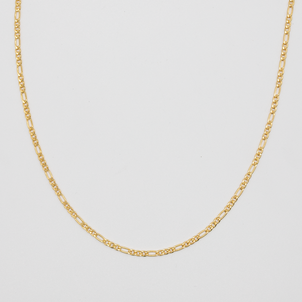Gold Figaro Necklace Chain