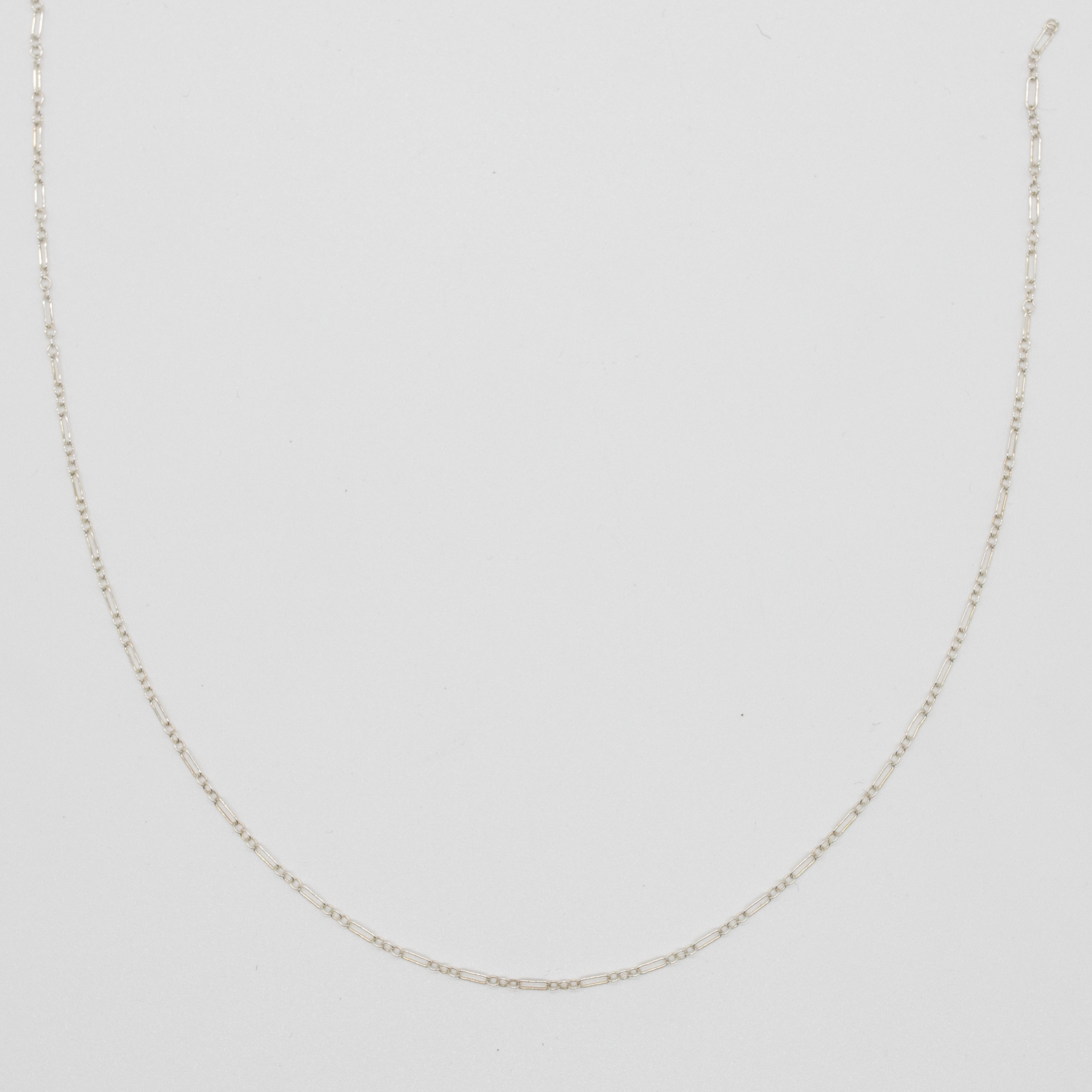 Silver Dot and Dash Necklace Chain