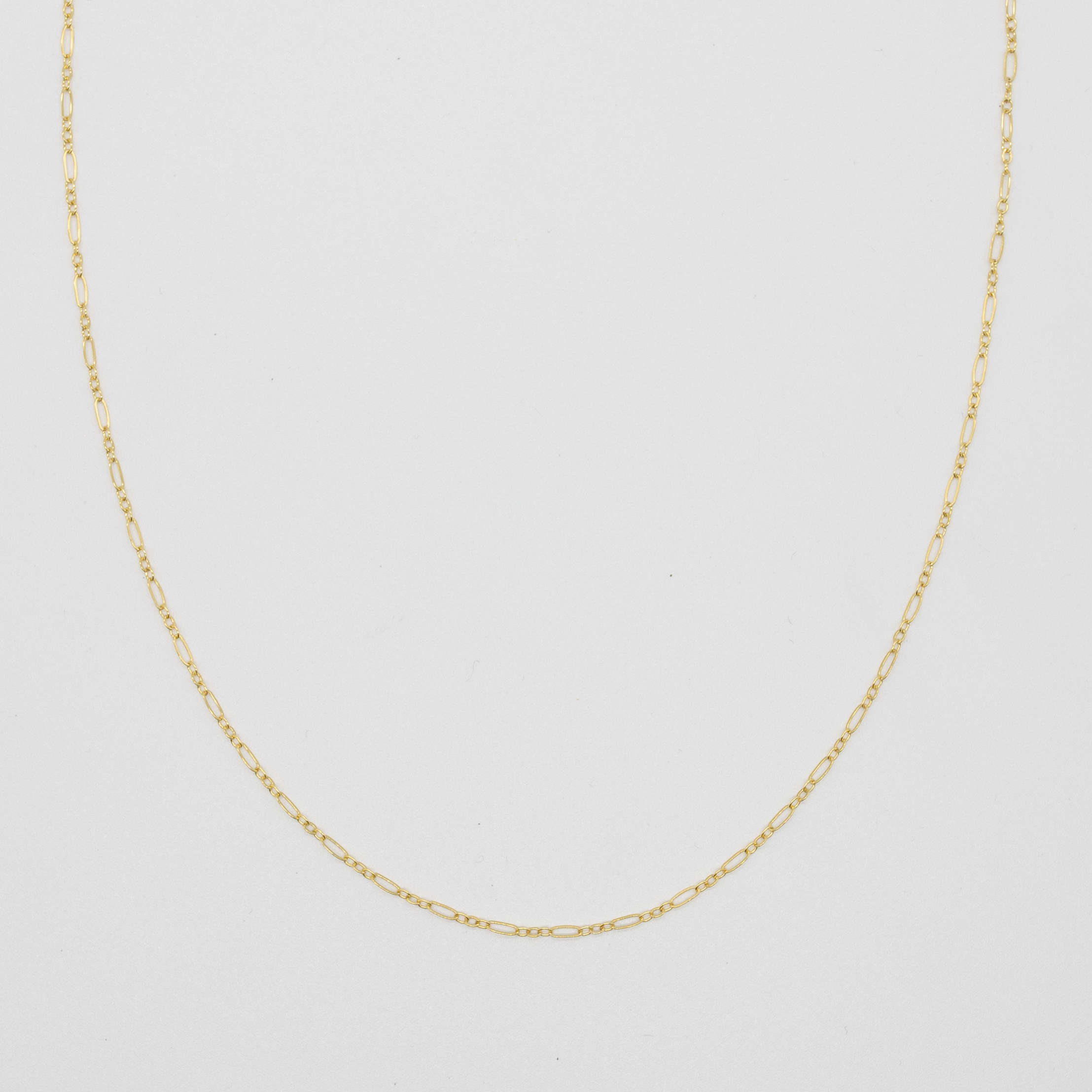 Gold Dot and Dash Necklace Chain