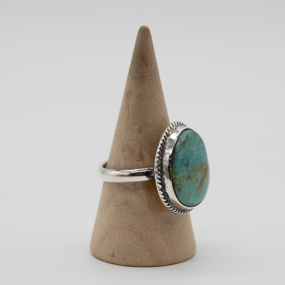 Teardrop Turquoise — Size 6
