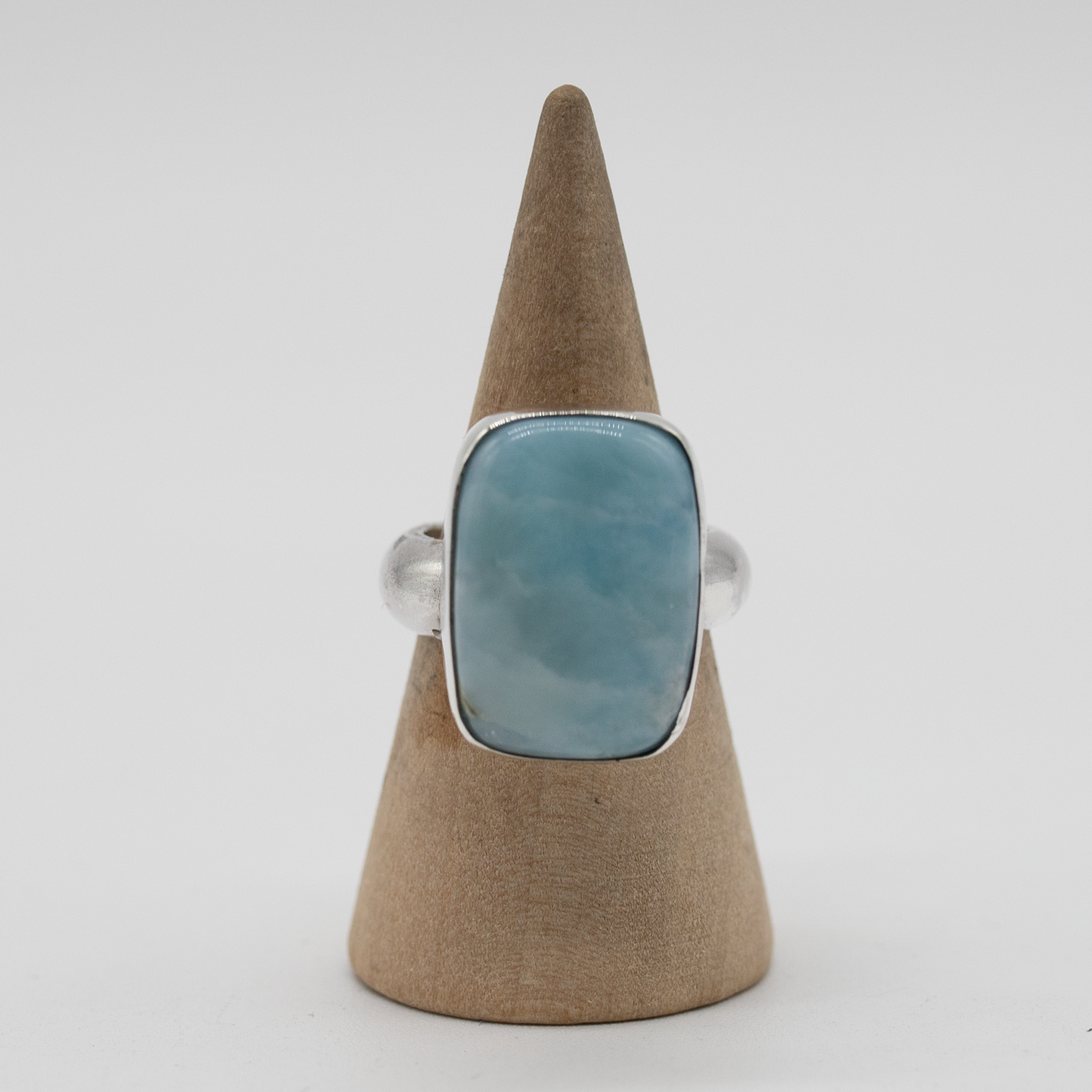 Larimar Rectangle Ring — Size 5