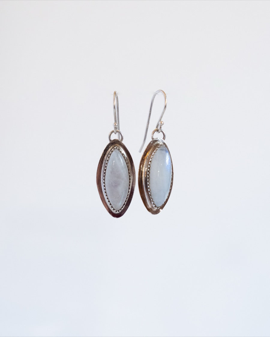 Moonstone Dangle Earrings