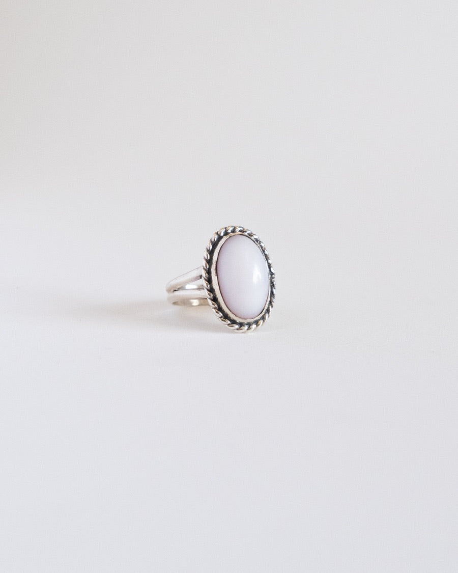 Pink Opal Ring