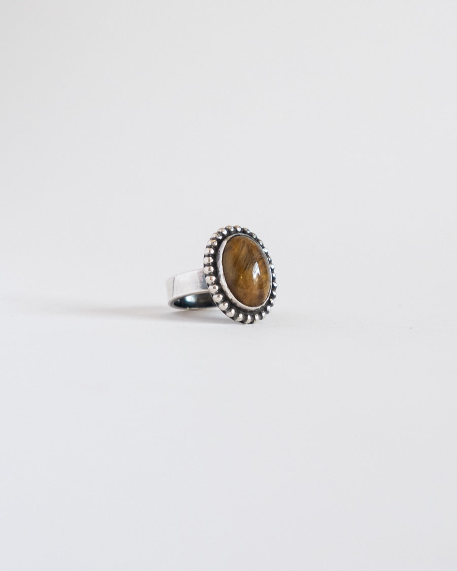 Tigers Eye Ring