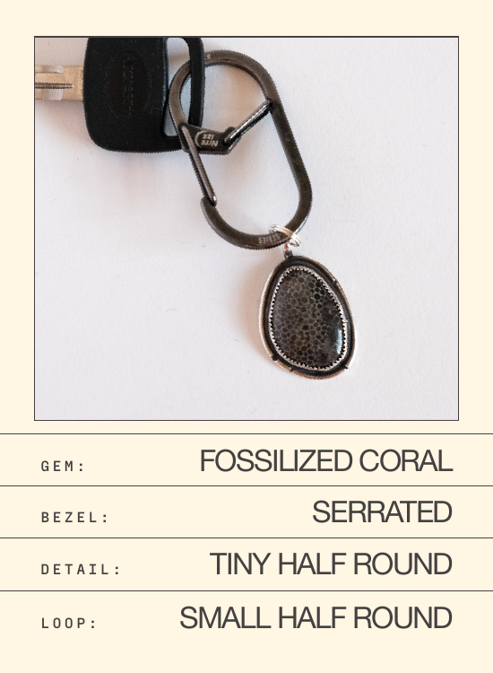 Fossilized Coral Necklace — spec