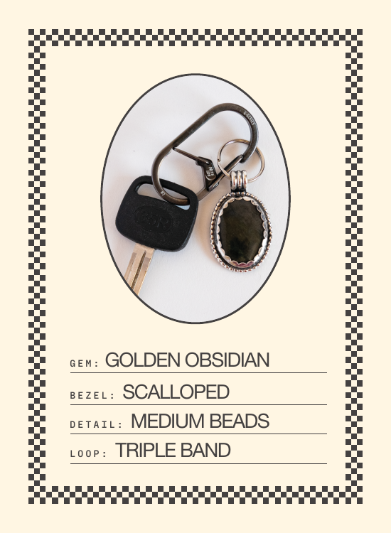Golden Obsidian Necklace — spec