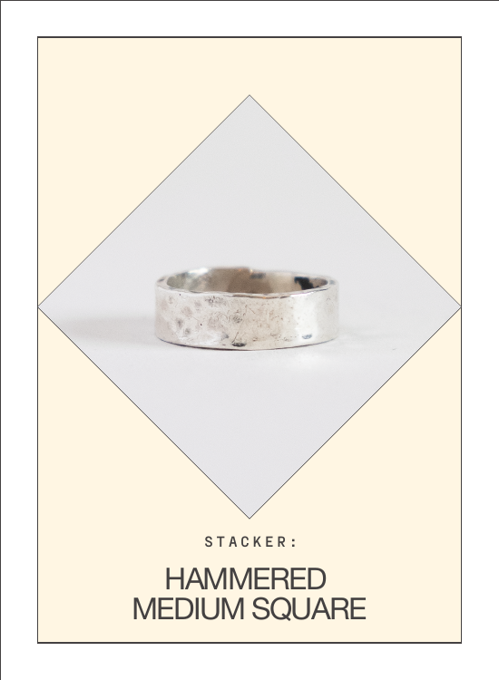 Hammered Stacker Bracelet — spec