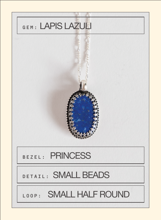 Lapis Lazuli Necklace — spec