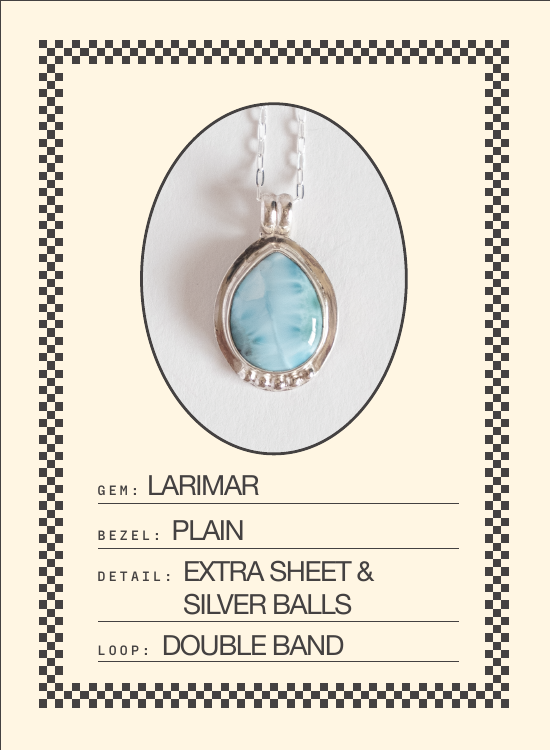 Larimar Necklace — spec