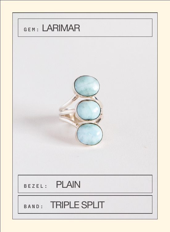 Larimar Ring — spec
