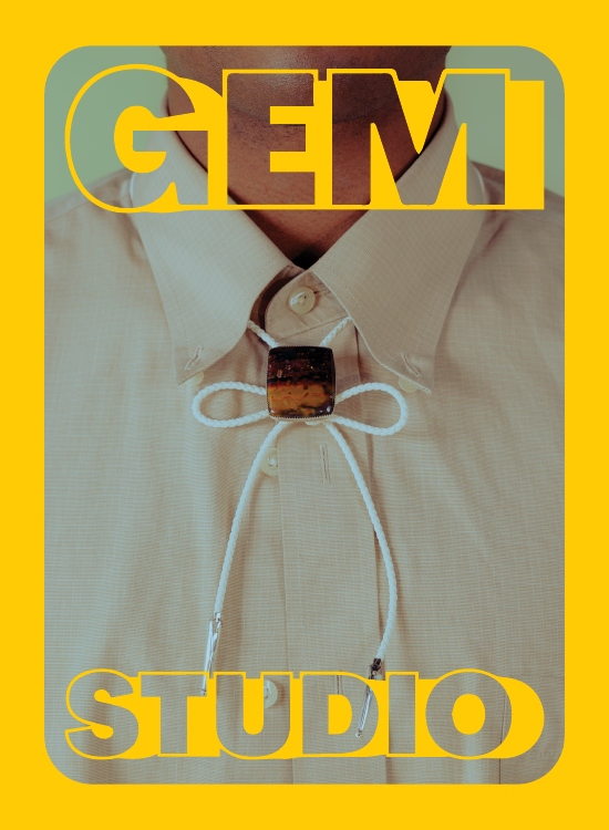 Mookaite Bolo — styled