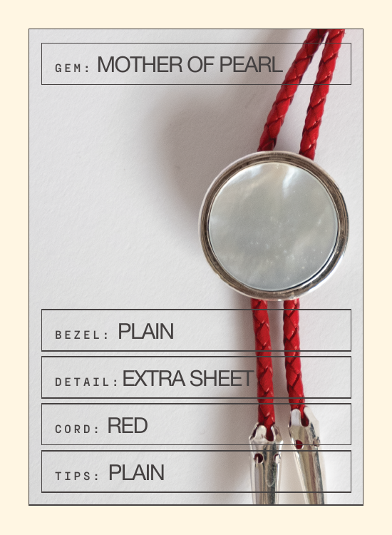 Mother Of Pearl Bolo — spec