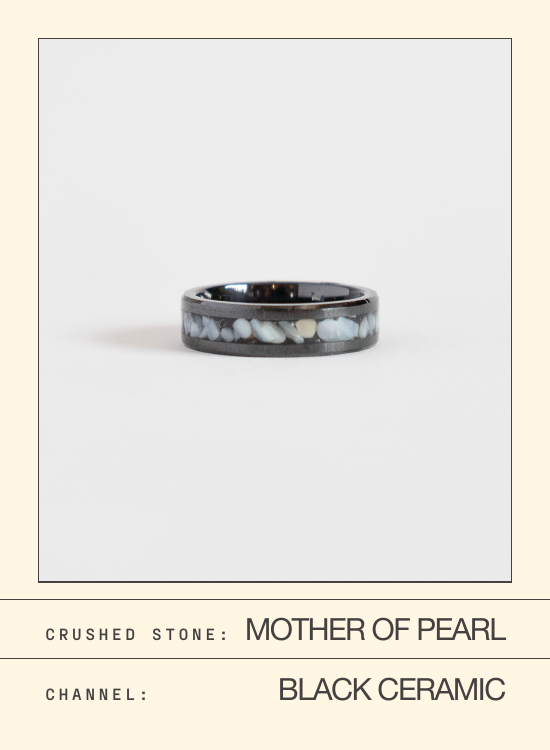 Mother Of Pearl Inlay Ring — spec