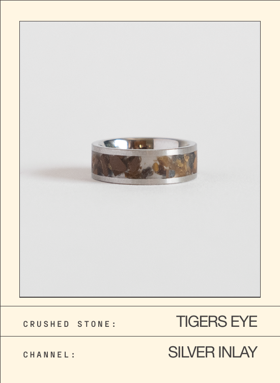 Tigers Eye Inlay Ring — spec