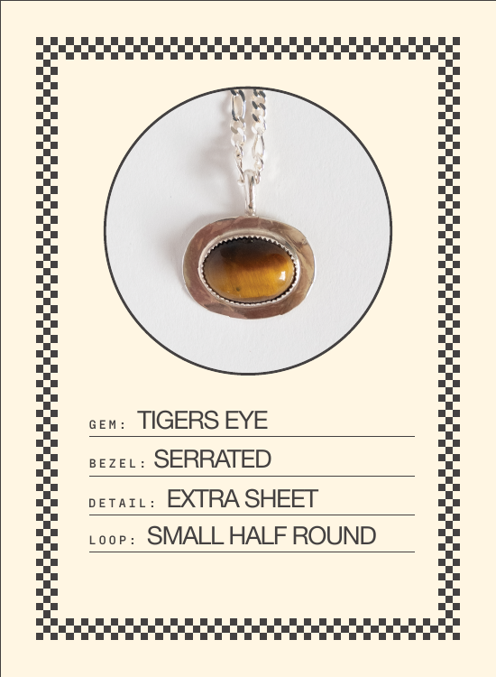 Tigers Eye Necklace — spec