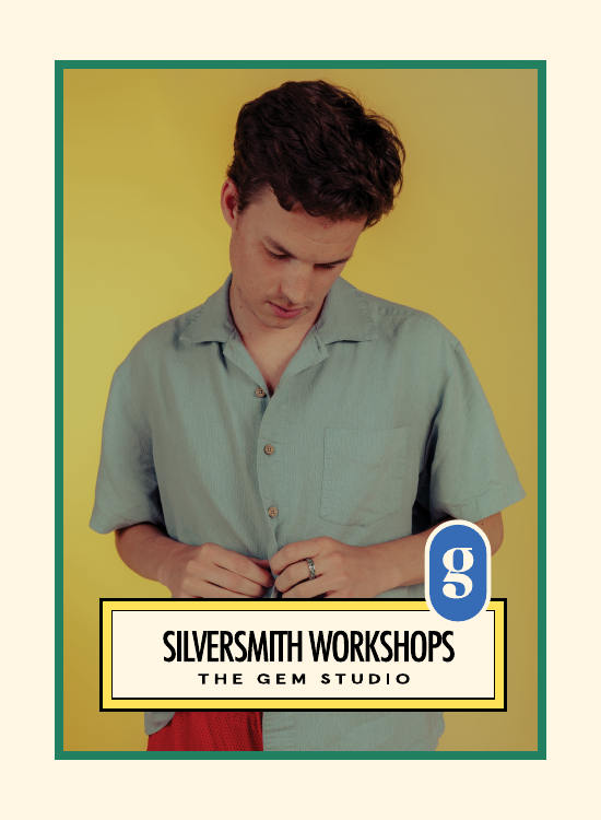 Turquoise Inlay Ring — styled